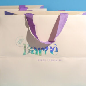 Sacola Presente Barre - Tamanho G